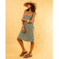 Robe courte bretelles