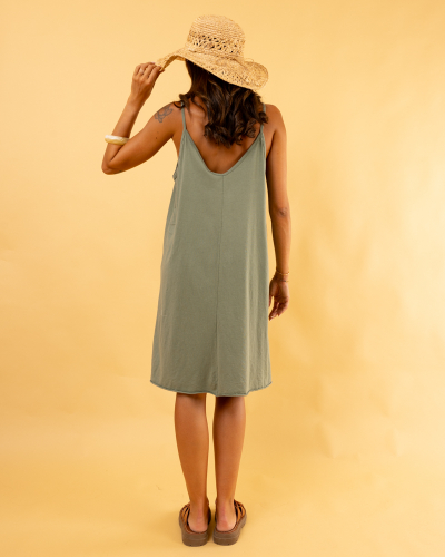 Robe courte bretelles