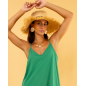 Robe courte bretelles