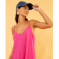 Robe courte bretelles