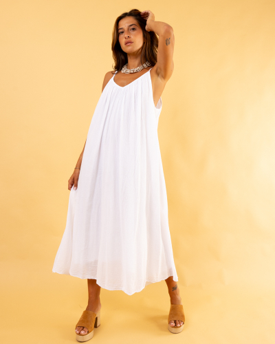 Robe voile coton