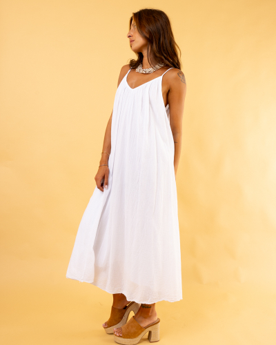 Robe voile coton