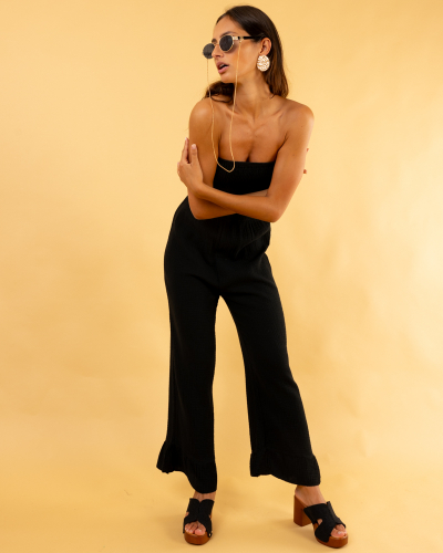 Combinaison bustier gaze de coton