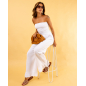 Combinaison bustier gaze de coton