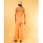Combinaison bustier gaze de coton