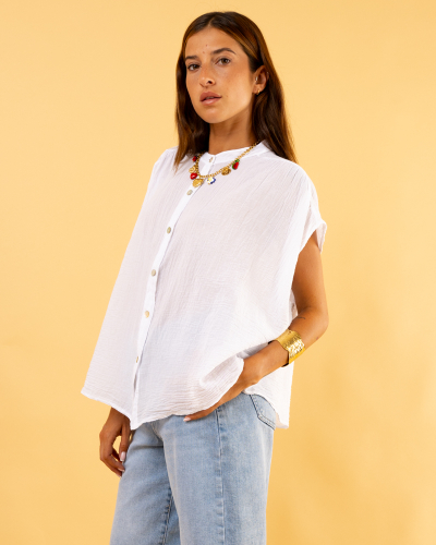 Blouse boutons