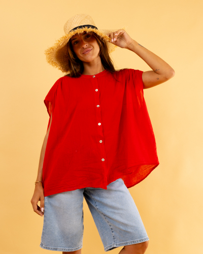 Blouse boutons