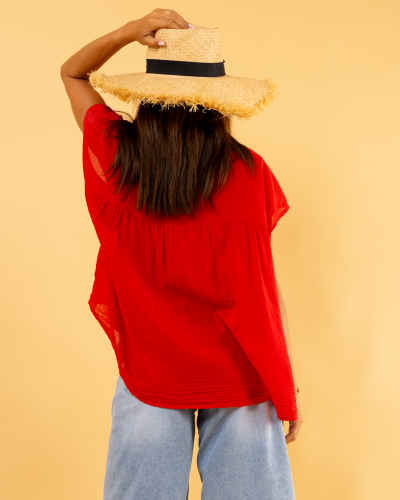Blouse boutons