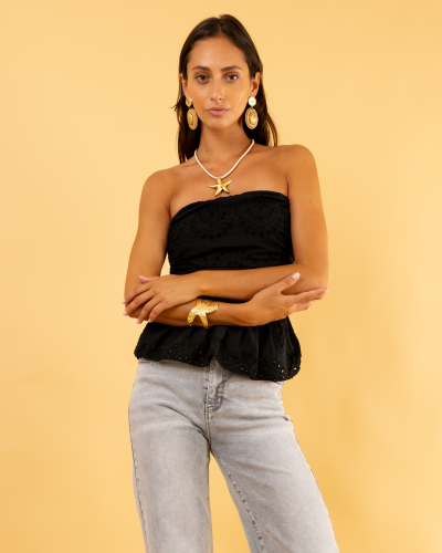 Bustier brodé