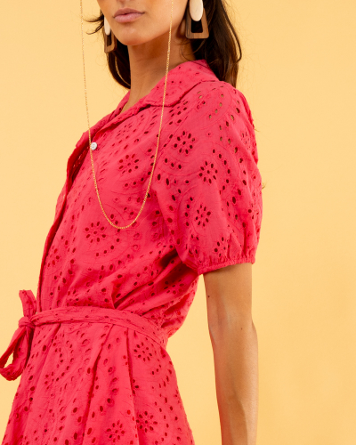 Robe brodée