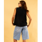 Chemise débardeur lin