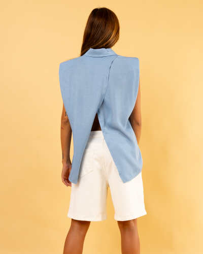 Chemise dos ouvert