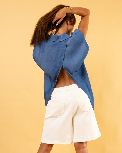 Chemise dos ouvert