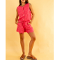Short brodé