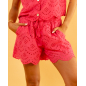 Short brodé