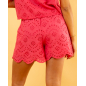 Short brodé