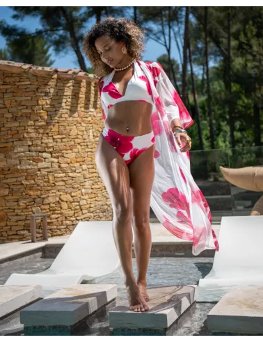 Maillot grosses fleurs