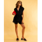 Blouse lacet