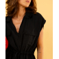 Blouse lacet