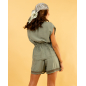 Blouse lacet