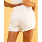 Short brodé