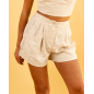 Short brodé