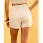 Short brodé