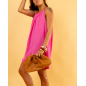 Robe noeud gaze de coton