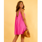 Robe noeud gaze de coton