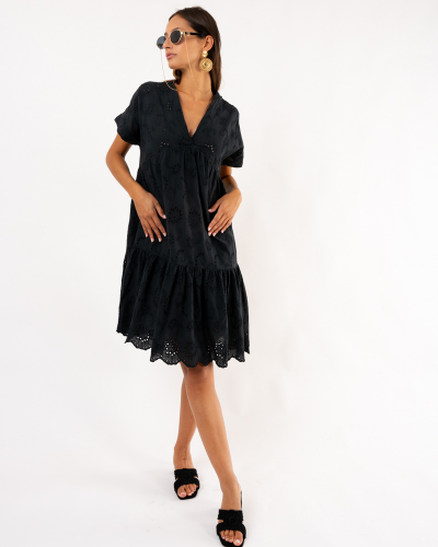Robe brodée