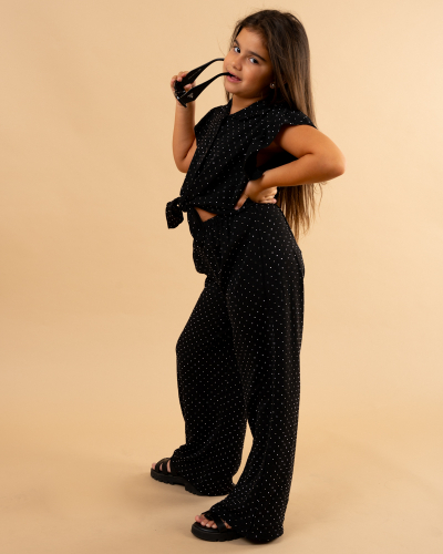 Pantalon strass