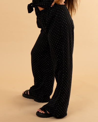 Pantalon strass
