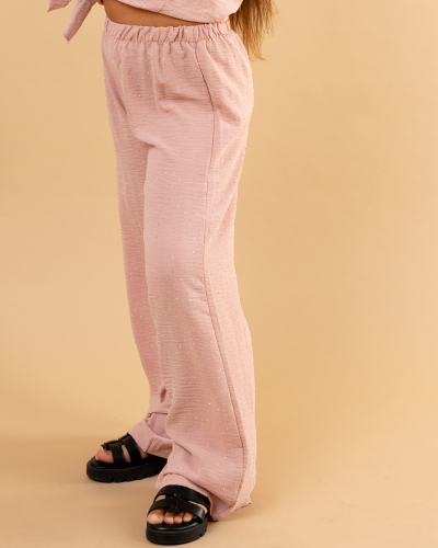 Pantalon strass
