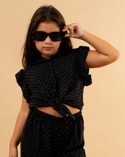 Chemise strass