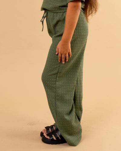 Pantalon gaufre