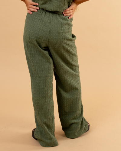 Pantalon gaufre