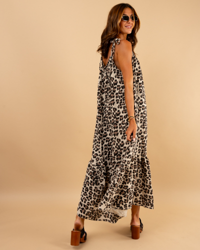 Robe léo gaze de coton