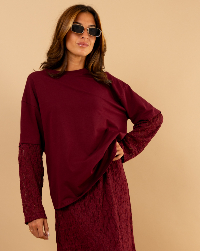 T-Shirt dentelle