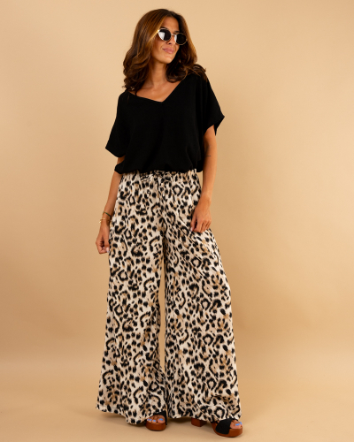 Pantalon léo strass