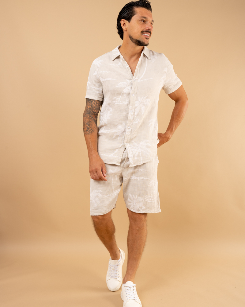 Chemise palmiers