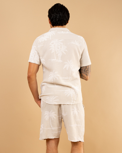 Chemise palmiers