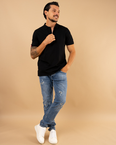Polo coton