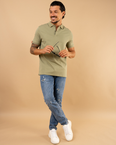 Polo coton