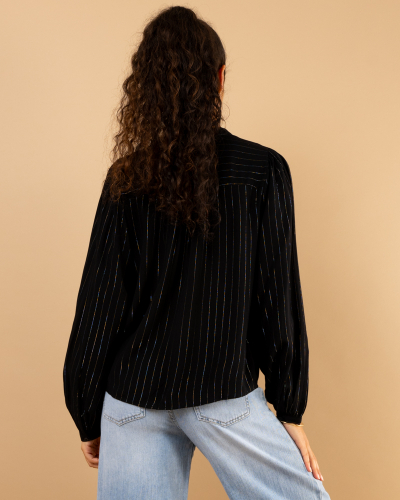 Chemise fil lurex