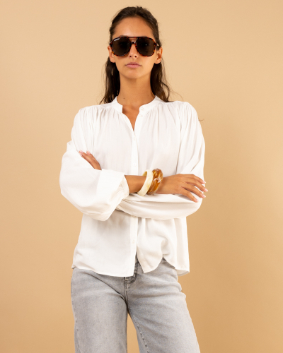 Chemise fil lurex