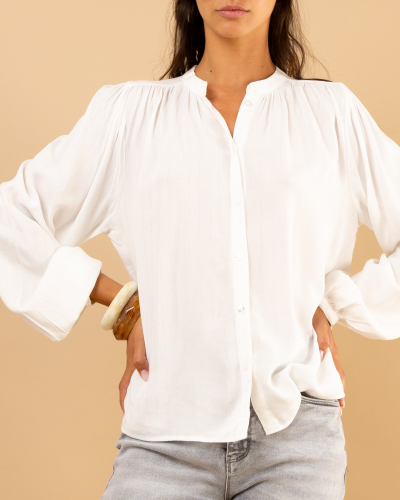 Chemise fil lurex