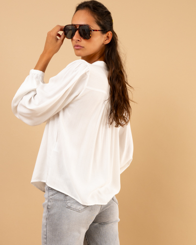 Chemise fil lurex