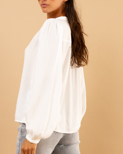 Chemise fil lurex