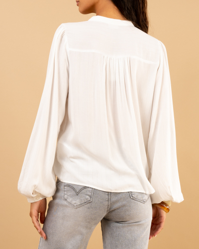 Chemise fil lurex