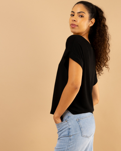 T-Shirt v maille
